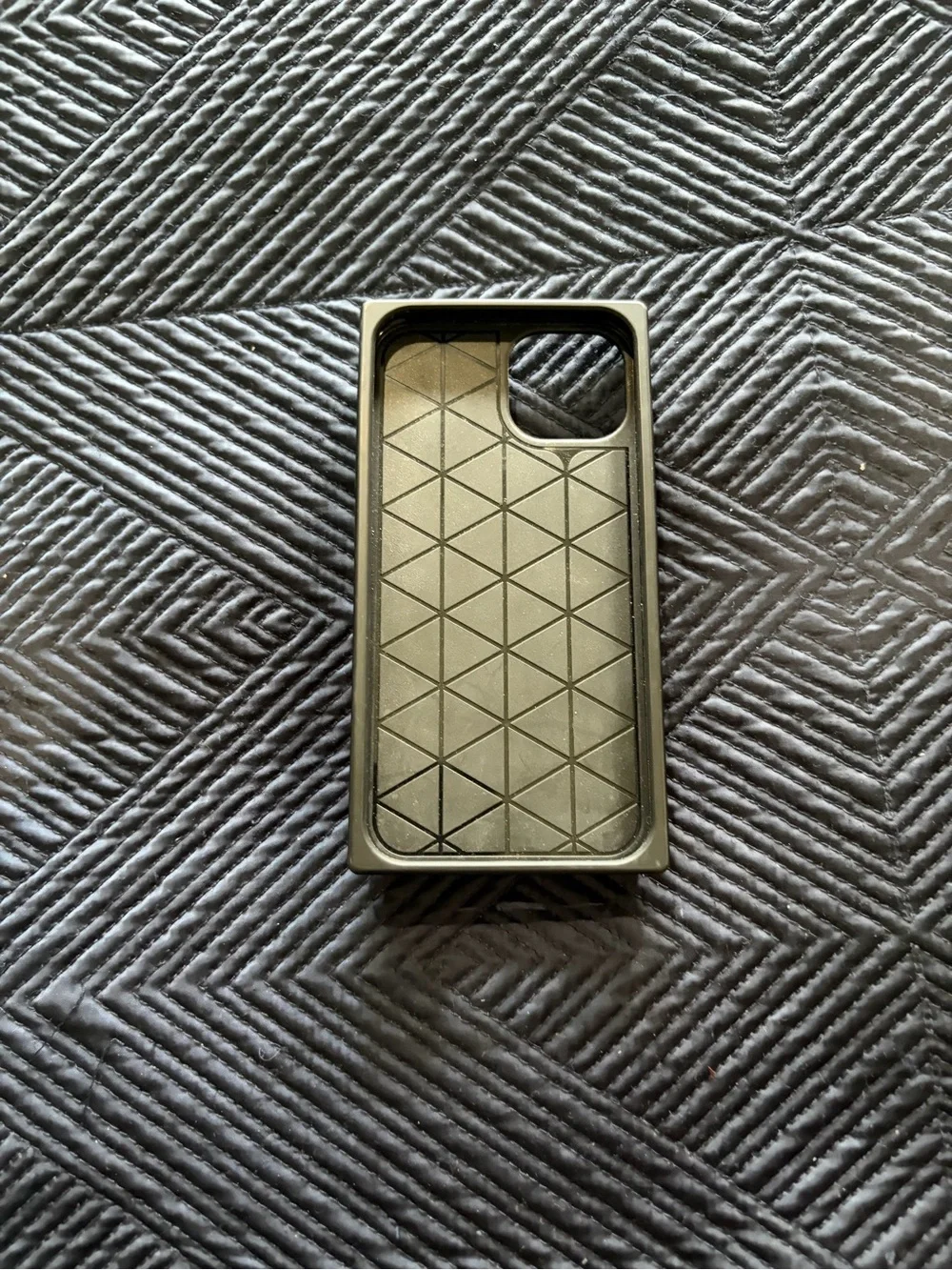 Leather Texture Burgundy Phone Case with Gold Ring Holder iPhone 13 wallet case